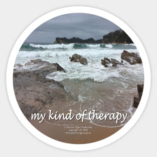 My Kind Of Therapy 05 ROUND Sticker